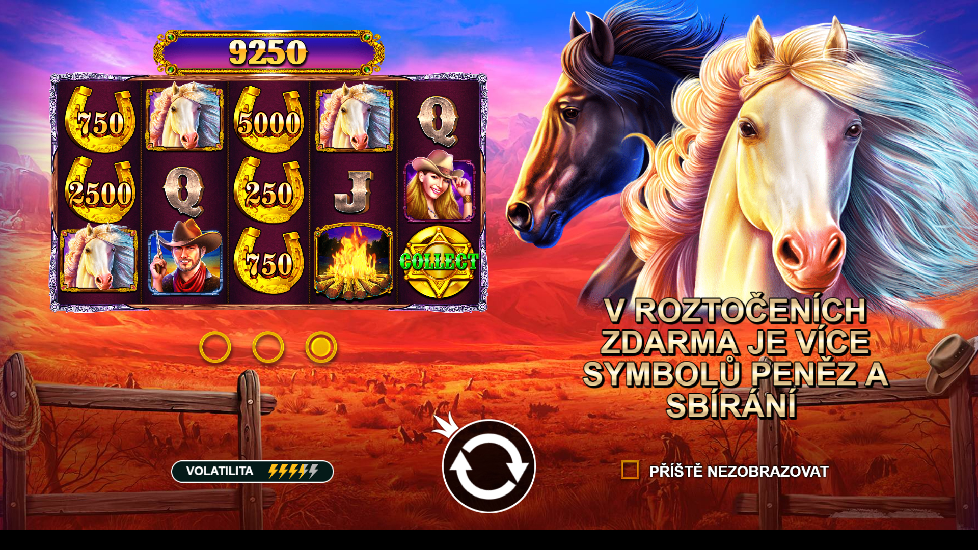 Video slot Mustang Gold